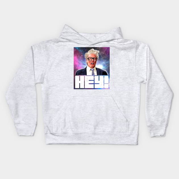 Harry Caray Kids Hoodie by creativespero